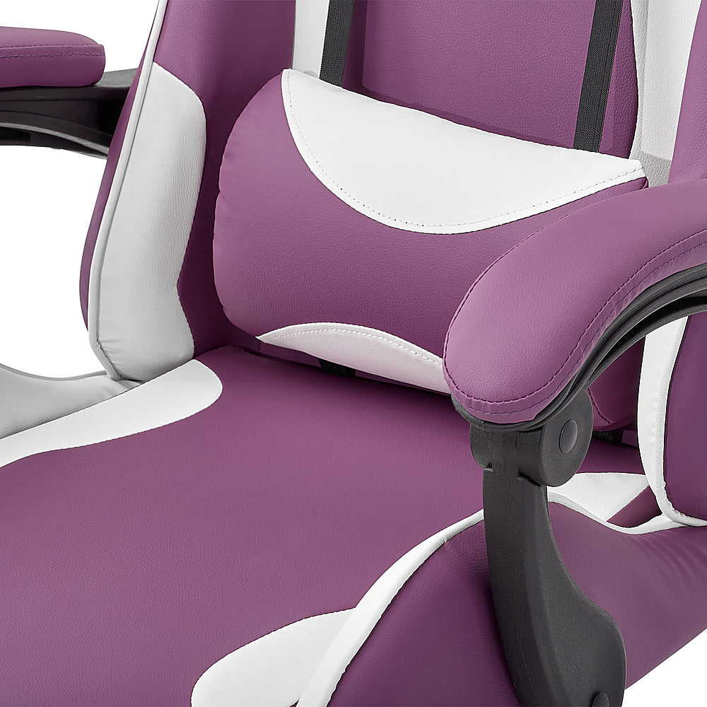 CorLiving - Ravagers Gaming Chair - Purple and White_7