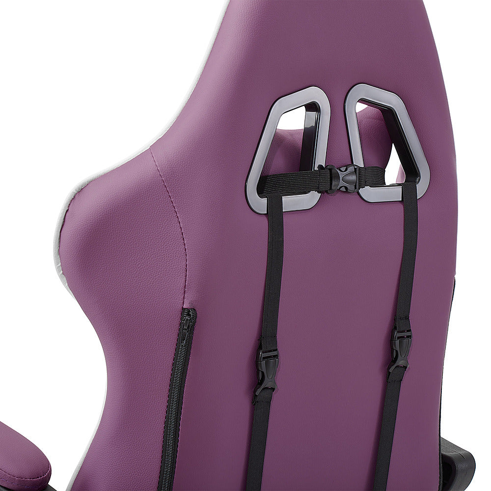 CorLiving - Ravagers Gaming Chair - Purple and White_6