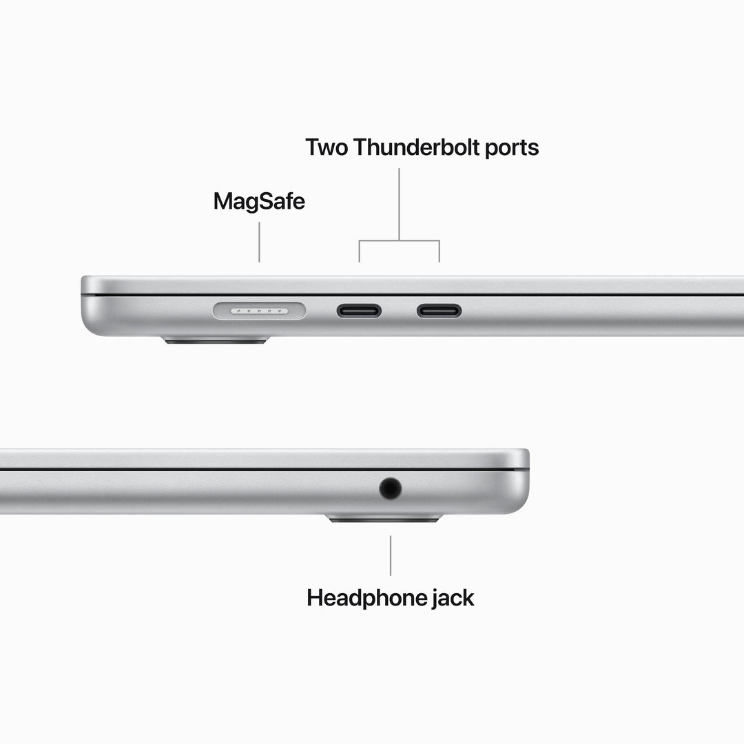Apple - MacBook Air 15" Laptop - M2 chip - 8GB Memory - 512GB SSD (Latest Model) - Silver_4
