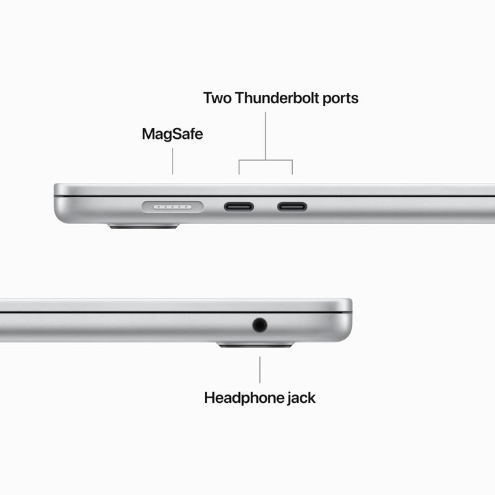 Apple - MacBook Air 15" Laptop - M2 chip - 8GB Memory - 256GB SSD (Latest Model) - Silver_4