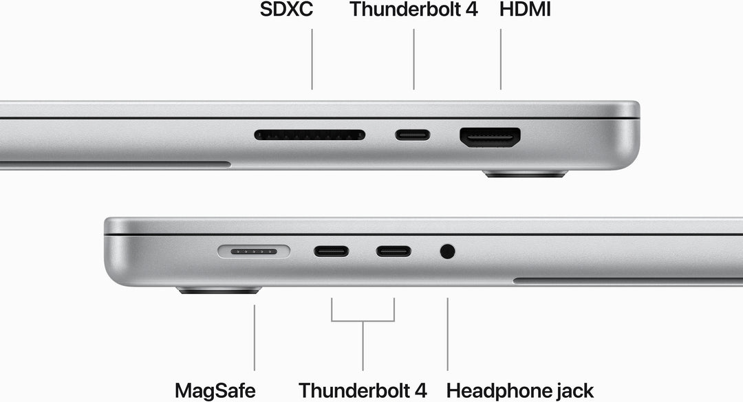 Apple - MacBook Pro 16" Laptop - M3 Max chip - 48GB Memory - 1TB SSD (Latest Model) - Silver_3