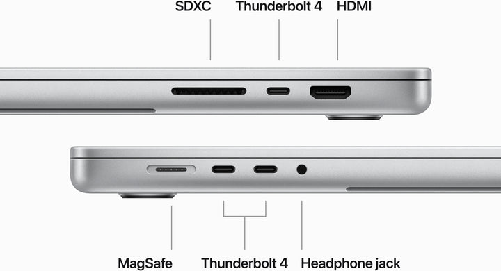 Apple - MacBook Pro 16" Laptop - M3 Max chip - 48GB Memory - 1TB SSD (Latest Model) - Silver_3