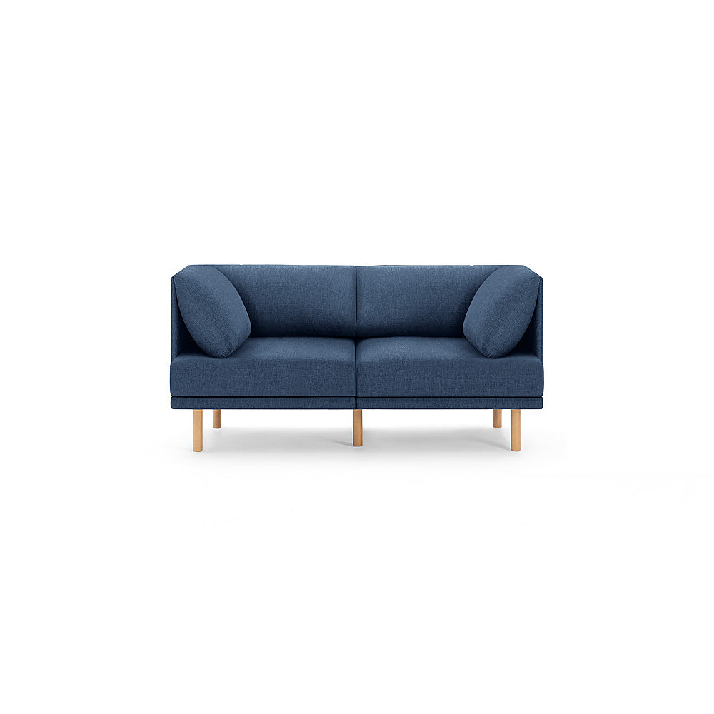 Burrow - Contemporary Range 2-Seat Sofa - Navy Blue_0