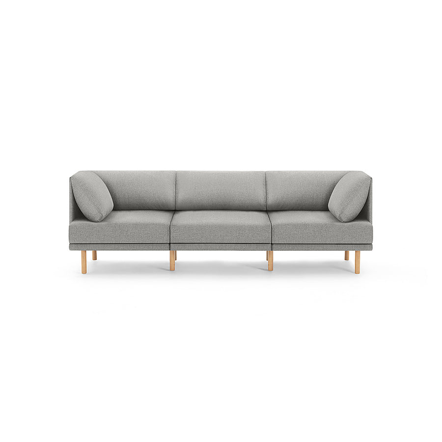 Burrow - Contemporary Range 3-Seat Sofa - Stone Gray_0