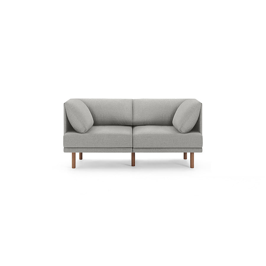 Burrow - Contemporary Range 2-Seat Sofa - Stone Gray_0