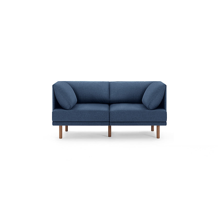 Burrow - Contemporary Range 2-Seat Sofa - Navy Blue_0