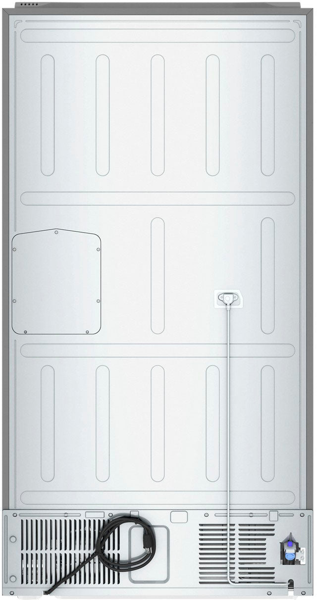 KitchenAid - 19.4 Cu. Ft. Bottom-Freezer 4-Door French Door Refrigerator - PrintShield Finish Stainless Steel_1