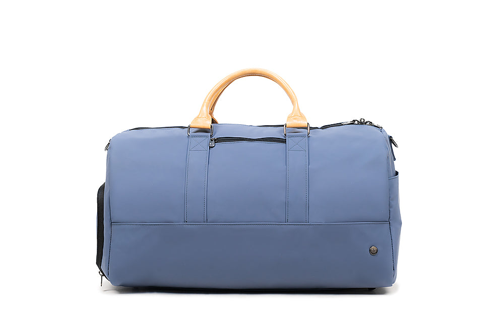 PKG - Bishop 42L Recycled Duffle Bag - Blue/Light Tan_1