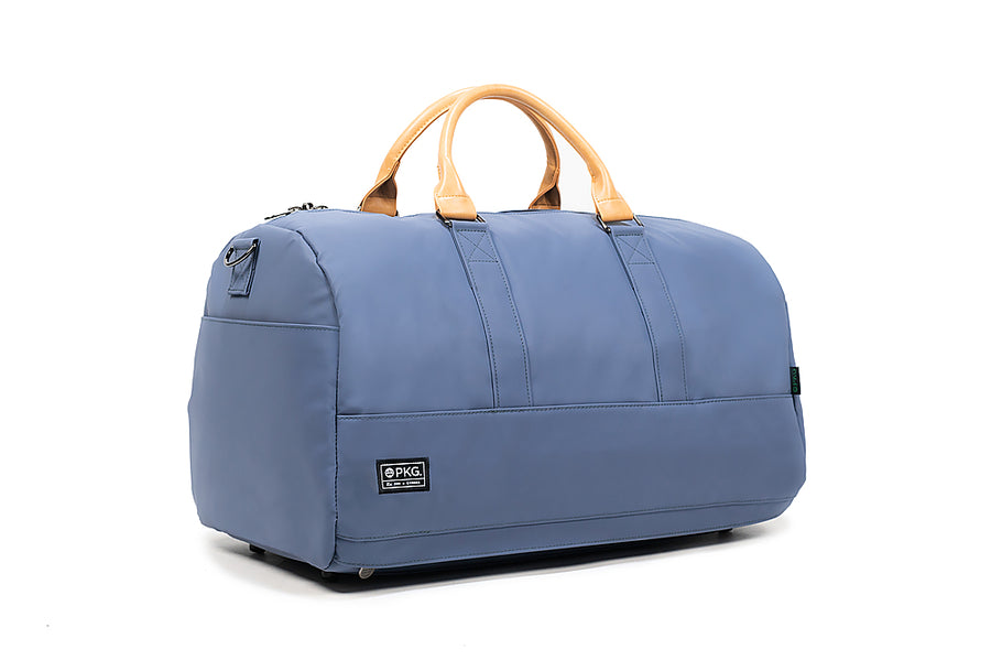 PKG - Bishop 42L Recycled Duffle Bag - Blue/Light Tan_0