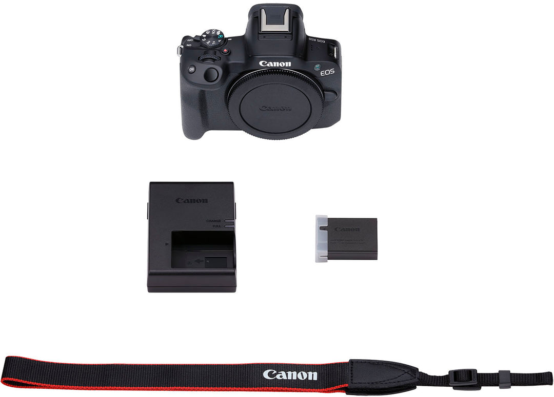 Canon - EOS R50 4K Video Mirrorless Camera (Body Only) - Black_7
