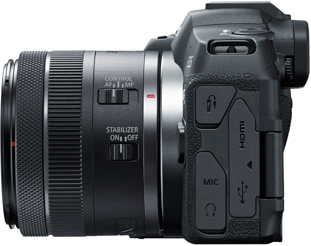 Canon - EOS R8 4K Video Mirrorless Camera with RF 24-50mm f/4.5-6.3 IS STM Lens - Black_3