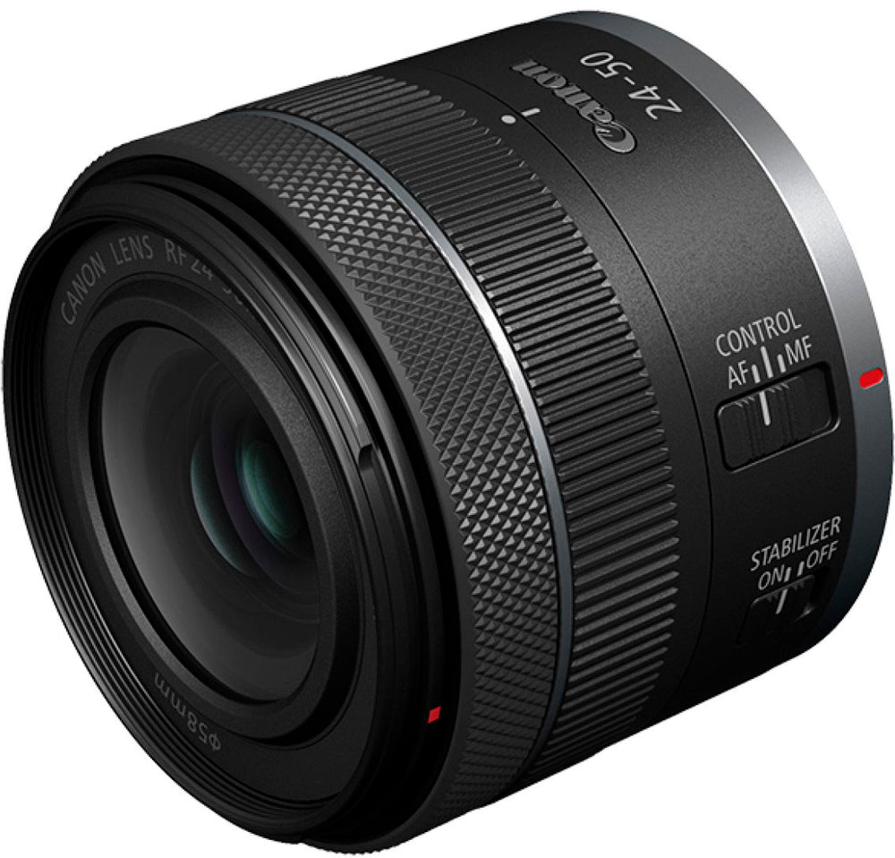 RF 24-50mm f/4.5-6.3 IS STM Wide Angle Zoom Lens for Canon RF Mount Cameras - Black_1