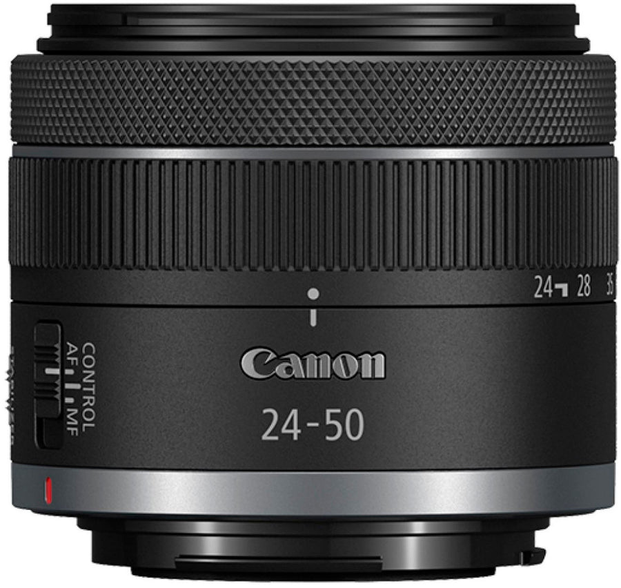 RF 24-50mm f/4.5-6.3 IS STM Wide Angle Zoom Lens for Canon RF Mount Cameras - Black_0