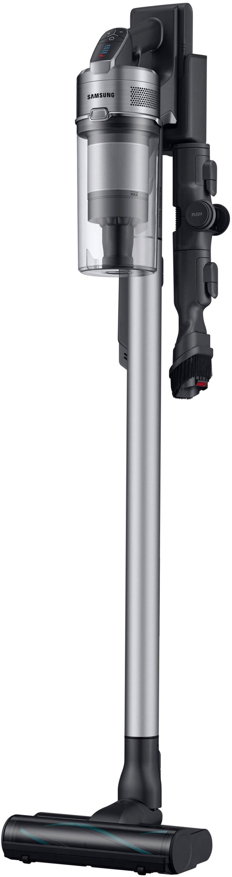 Samsung - Jet™ 75+ Cordless Stick Vacuum with Additional Battery - Titan ChroMetal_0