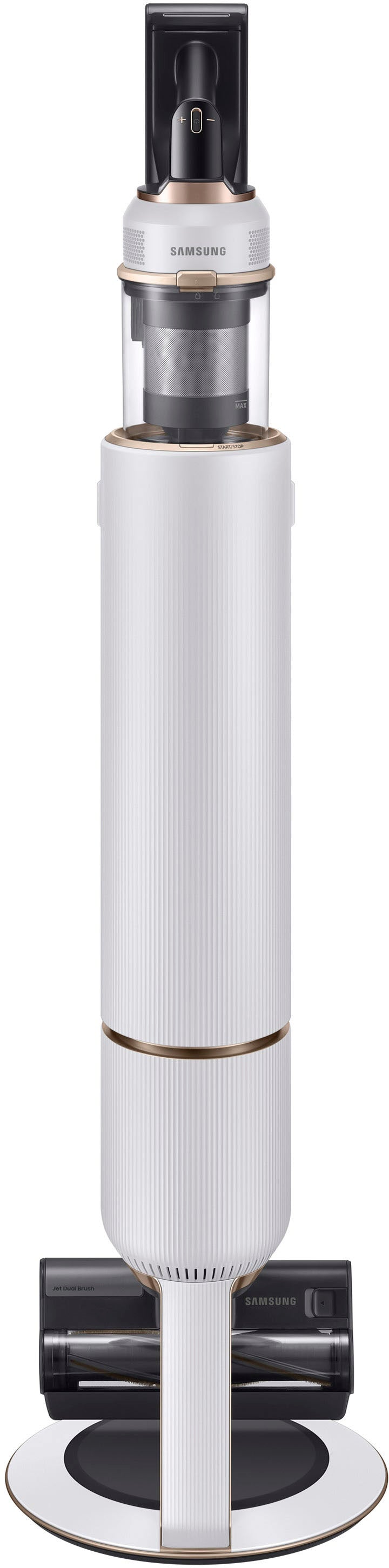 Samsung - Bespoke Jet™ Cordless Stick Vacuum with All-in-One Clean Station - Misty White_0