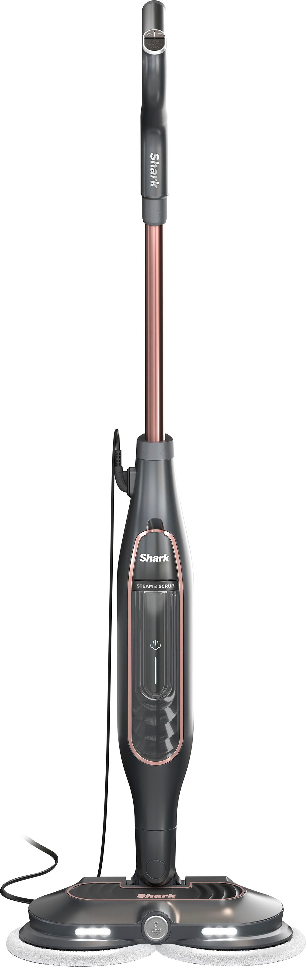 Shark - Steam & Scrub with Steam Blaster Technology Hard Floor Steam Mop - Gray, Rose Gold_0
