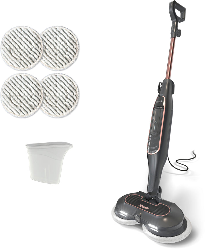 Shark - Steam & Scrub with Steam Blaster Technology Hard Floor Steam Mop - Gray, Rose Gold_2