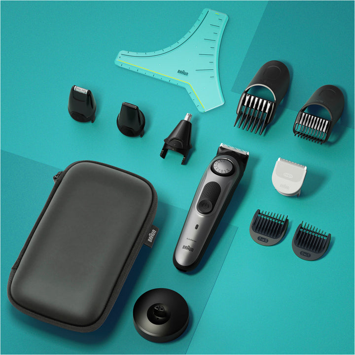 Braun - Series 7 7420 All-In-One Style Kit, 11-in-1 Grooming Kit with Beard Trimmer & More - Silver_2