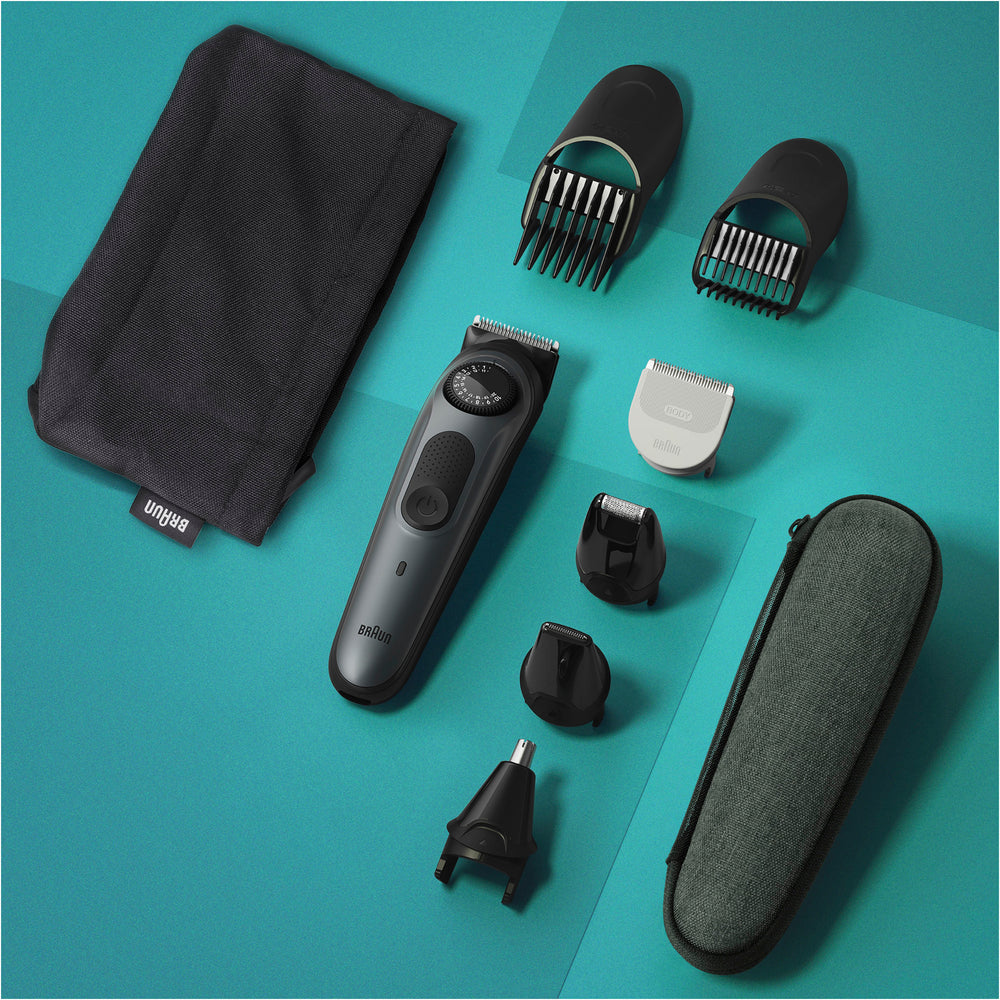 Braun - Series 5 5470 All-In-One Style Kit, 8-in-1 Grooming Kit with Beard Trimmer & More - Black_1