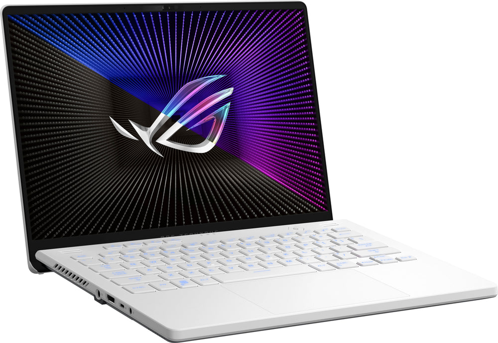 ASUS - ROG 14” 165Hz Gaming Laptop QHD-AMD Ryzen 7 7735HS with 16GB DDR5 Memory – NVIDIA RTX 4050 6G GDDR6 – 512GB PCIe 4.0 SSD - Moonlight White_1