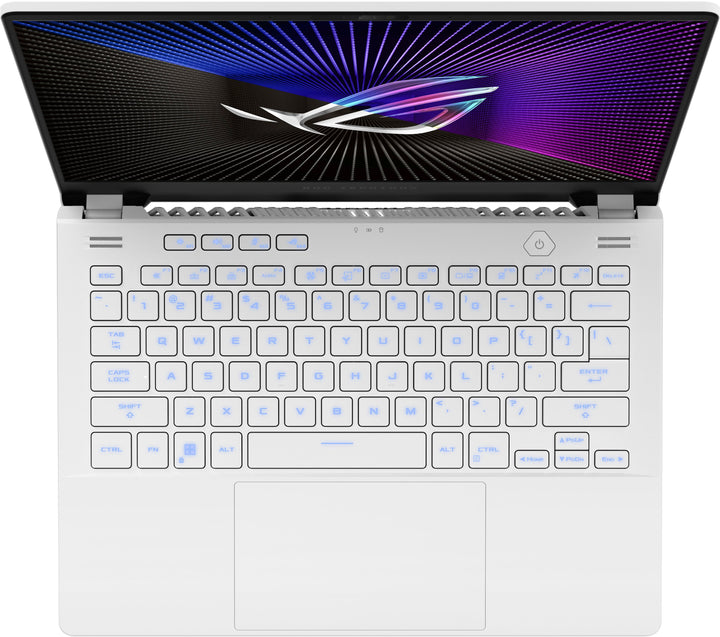 ASUS - ROG 14” 165Hz Gaming Laptop QHD-AMD Ryzen 7 7735HS with 16GB DDR5 Memory – NVIDIA RTX 4050 6G GDDR6 – 512GB PCIe 4.0 SSD - Moonlight White_6