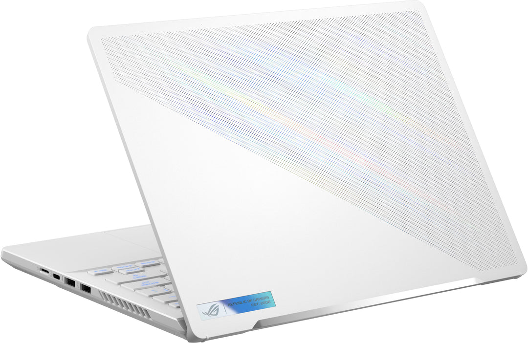 ASUS - ROG 14” 165Hz Gaming Laptop QHD-AMD Ryzen 7 7735HS with 16GB DDR5 Memory – NVIDIA RTX 4050 6G GDDR6 – 512GB PCIe 4.0 SSD - Moonlight White_3