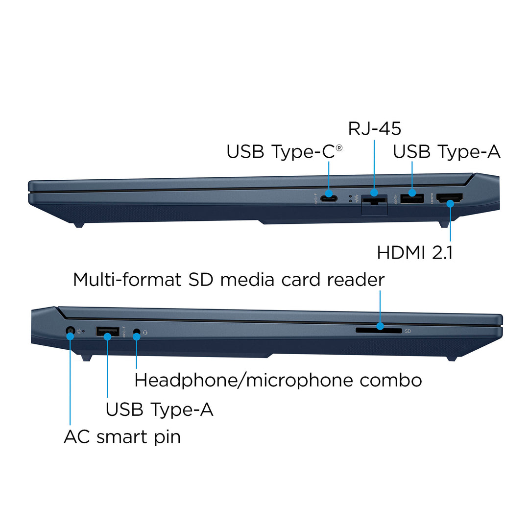 HP - Victus 15.6" Full HD 144Hz Gaming Laptop - Intel Core i5-13420H - 8GB Memory - NVIDIA GeForce RTX 3050 - 512GB SSD - Performance Blue_3