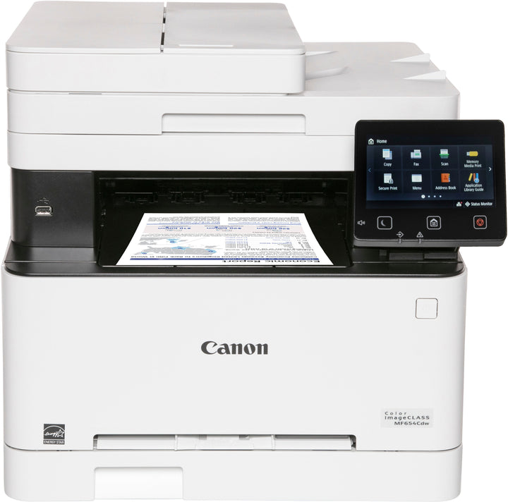 Canon - imageCLASS MF654Cdw Wireless Color All-In-One Laser Printer - White_3