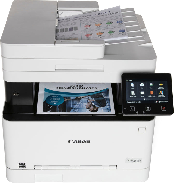 Canon - imageCLASS MF656Cdw Wireless Color All-In-One Laser Printer with Fax - White_10