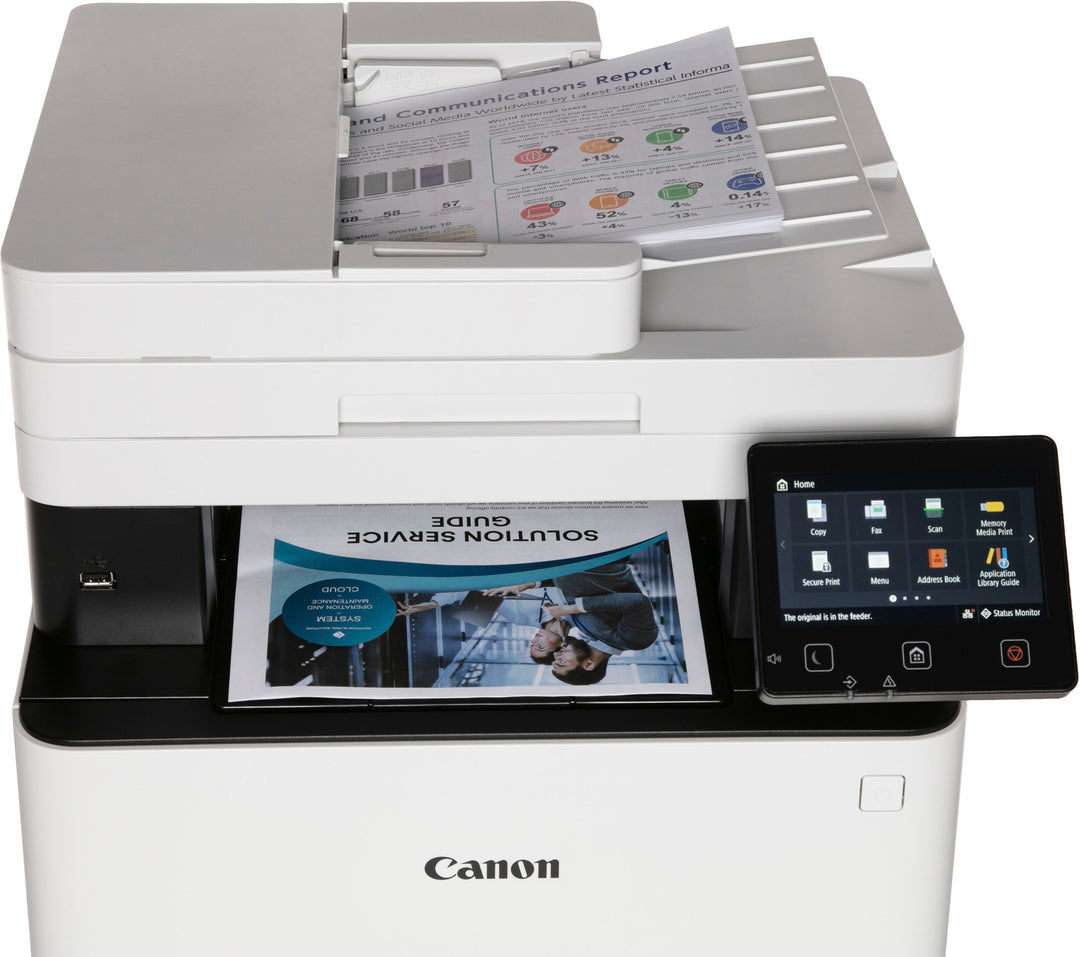 Canon - imageCLASS MF656Cdw Wireless Color All-In-One Laser Printer with Fax - White_8