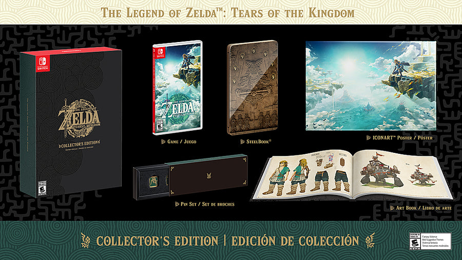 The Legend of Zelda: Tears of the Kingdom Collector's Edition - Nintendo Switch, Nintendo Switch (OLED Model), Nintendo Switch Lite_0