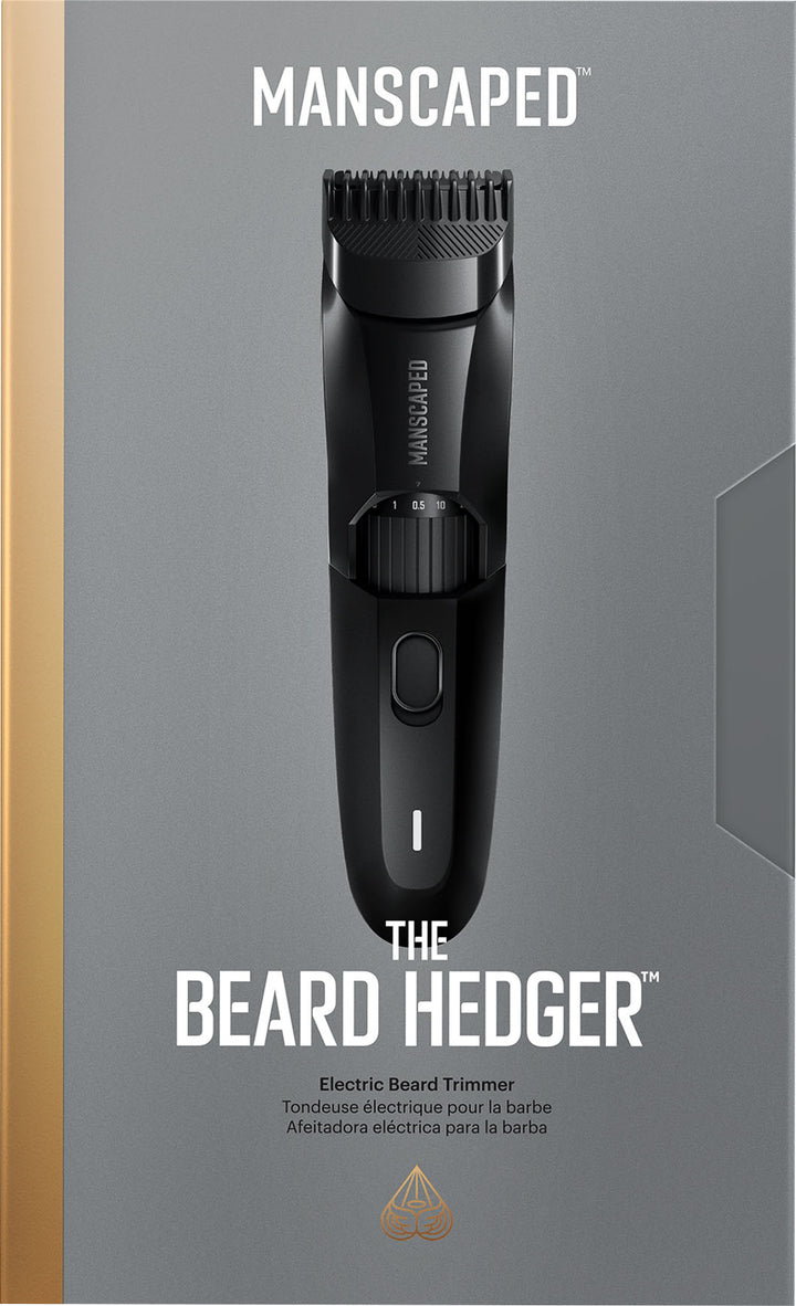 Manscaped - The Beard Hedger Rechargeable Wet/Dry Hair Trimmer - BLACK_0