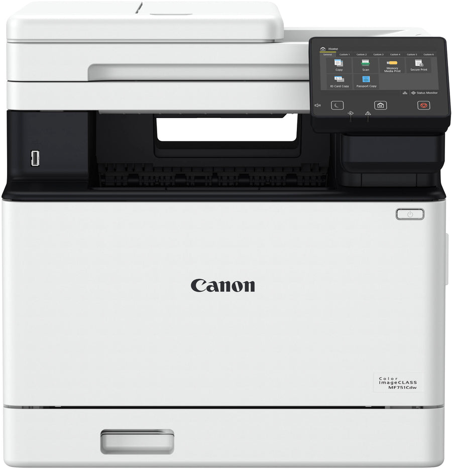 Canon - imageCLAS SMF751Cdw Wireless Color All-In-One Laser Printer - White_0