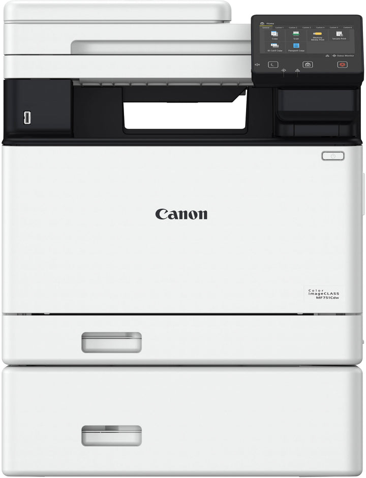 Canon - imageCLAS SMF751Cdw Wireless Color All-In-One Laser Printer - White_4