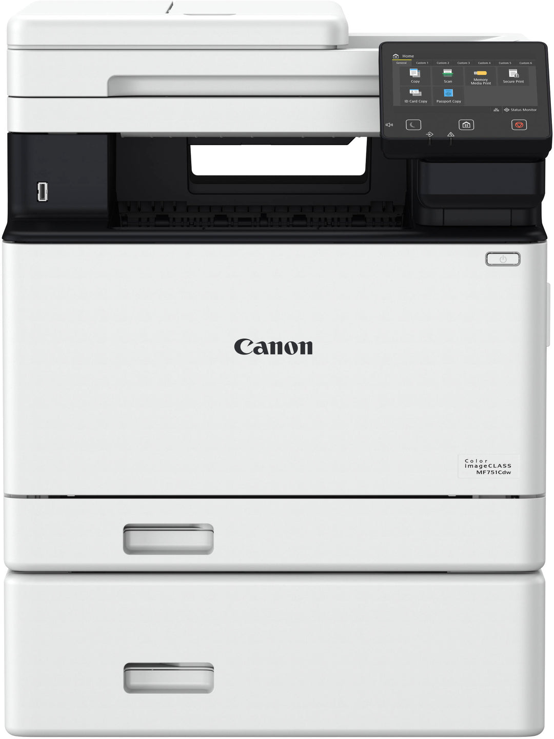 Canon - imageCLAS SMF751Cdw Wireless Color All-In-One Laser Printer - White_3