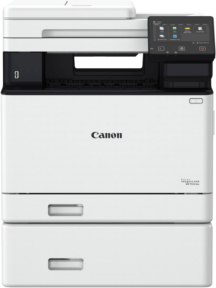 Canon - imageCLAS SMF751Cdw Wireless Color All-In-One Laser Printer - White_3