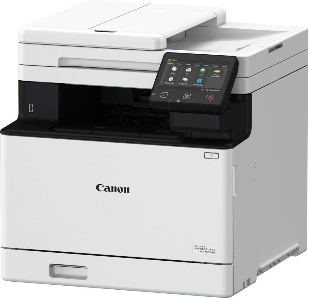Canon - imageCLASS MF753Cdw Wireless Color All-In-One Laser Printer with Fax - White_1