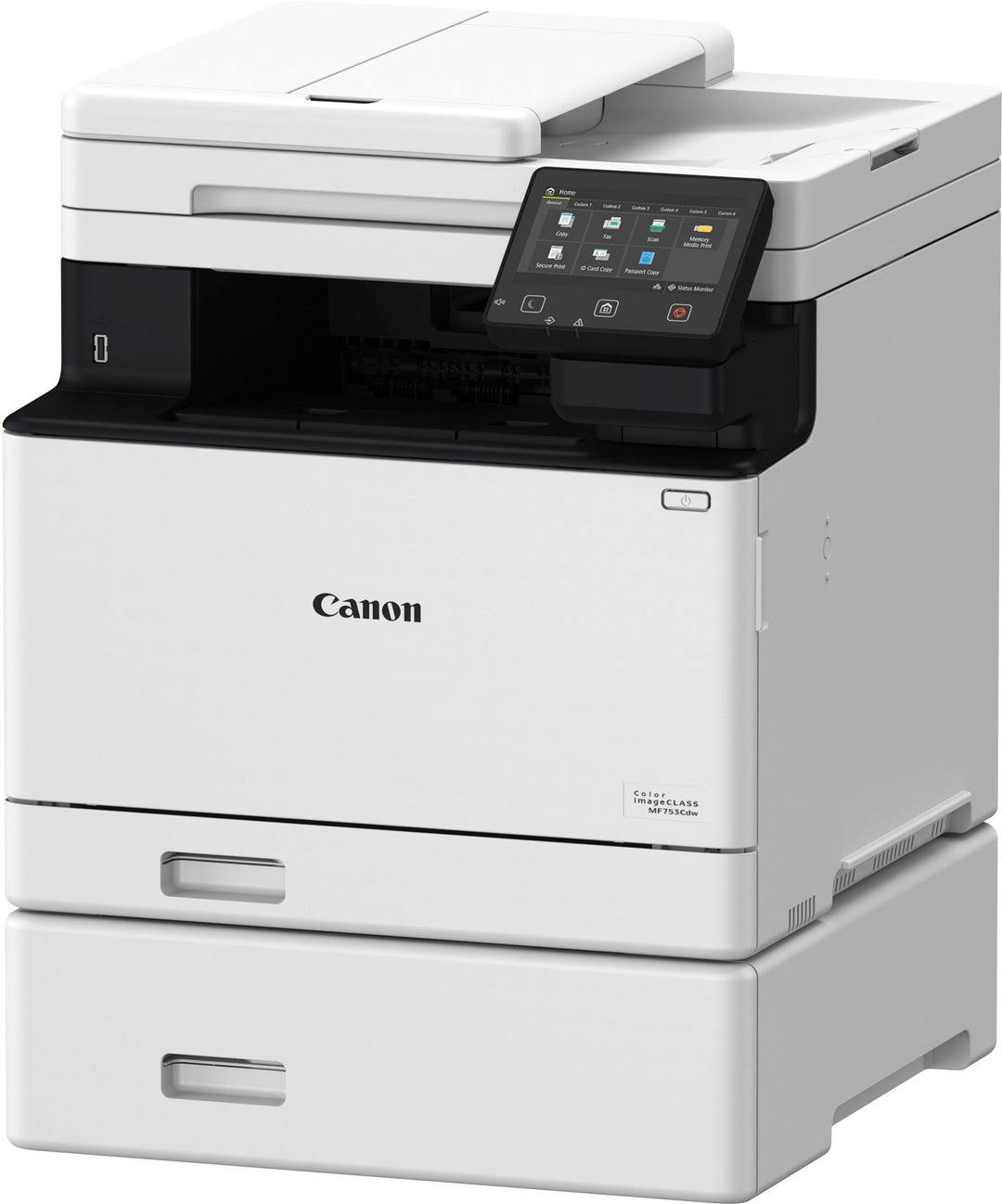 Canon - imageCLASS MF753Cdw Wireless Color All-In-One Laser Printer with Fax - White_5