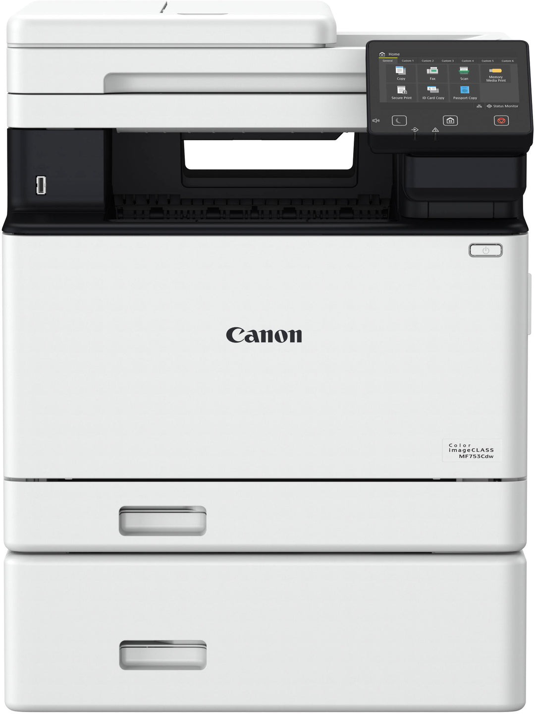 Canon - imageCLASS MF753Cdw Wireless Color All-In-One Laser Printer with Fax - White_3