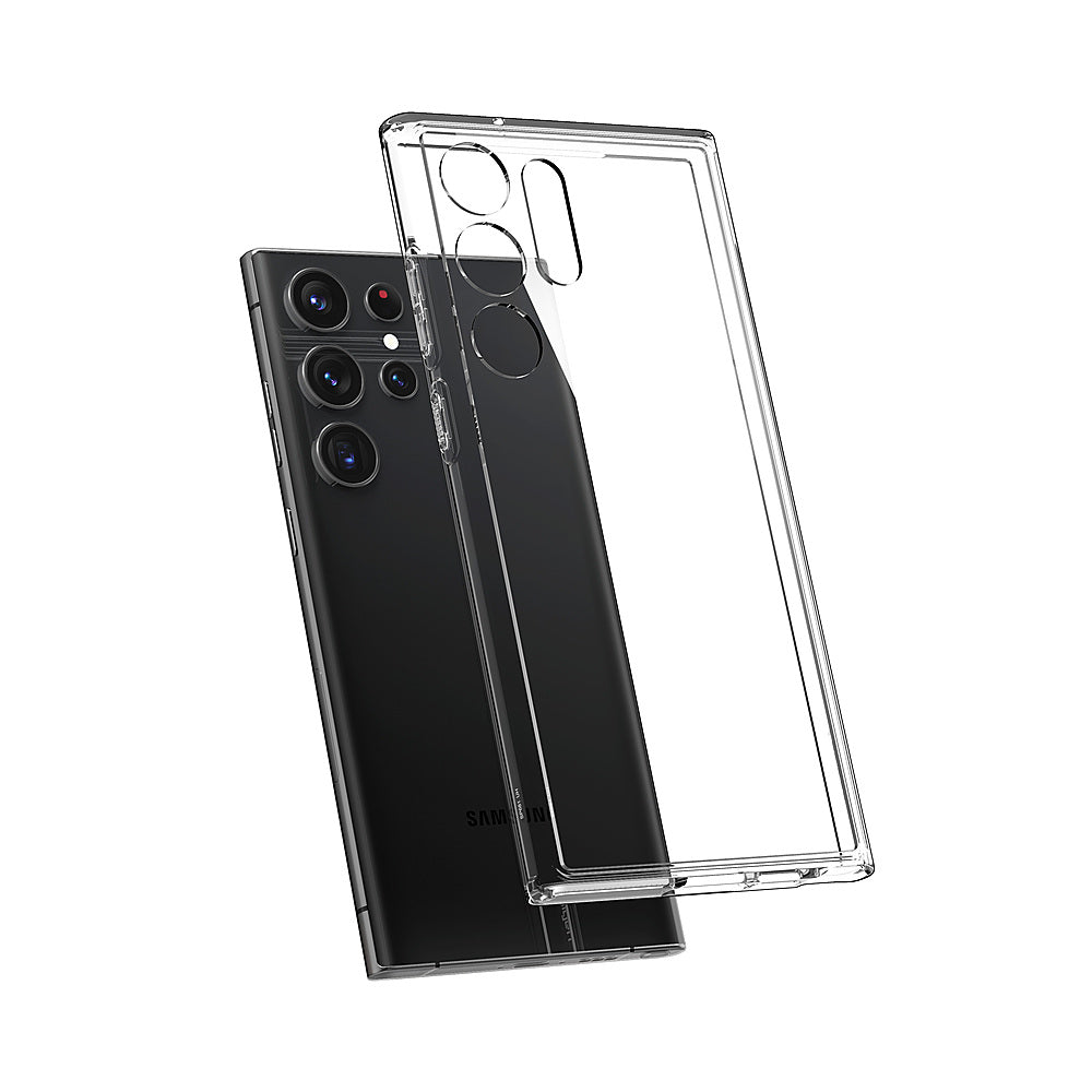 Spigen - Crystal Hybrid Case for Samsung Galaxy S23 Ultra - Crystal Clear_7