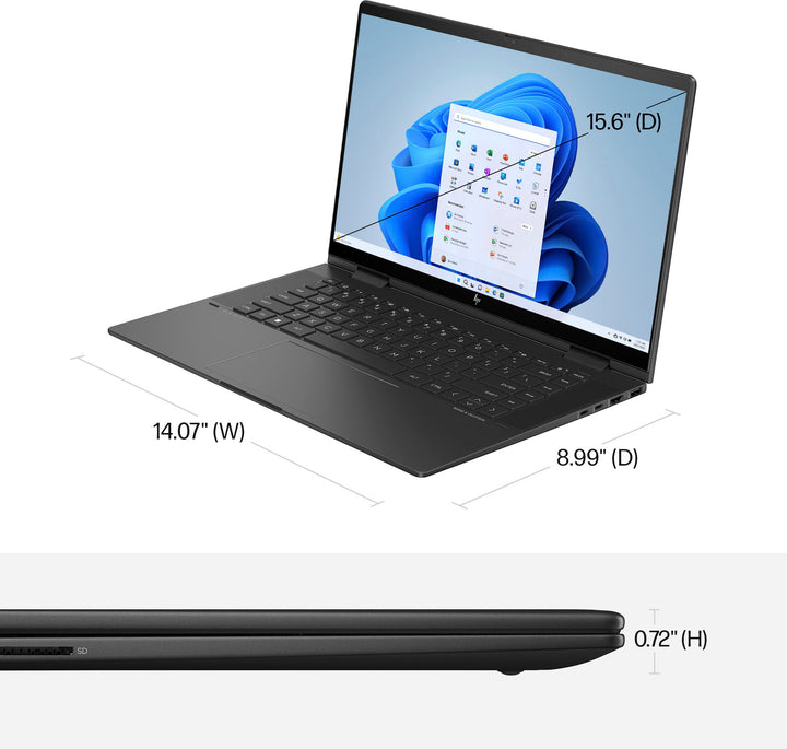HP - ENVY 2-in-1 15.6" Full HD Touch-Screen Laptop - AMD Ryzen 7 7730U - 16GB Memory - 512GB SSD - Nightfall Black_9