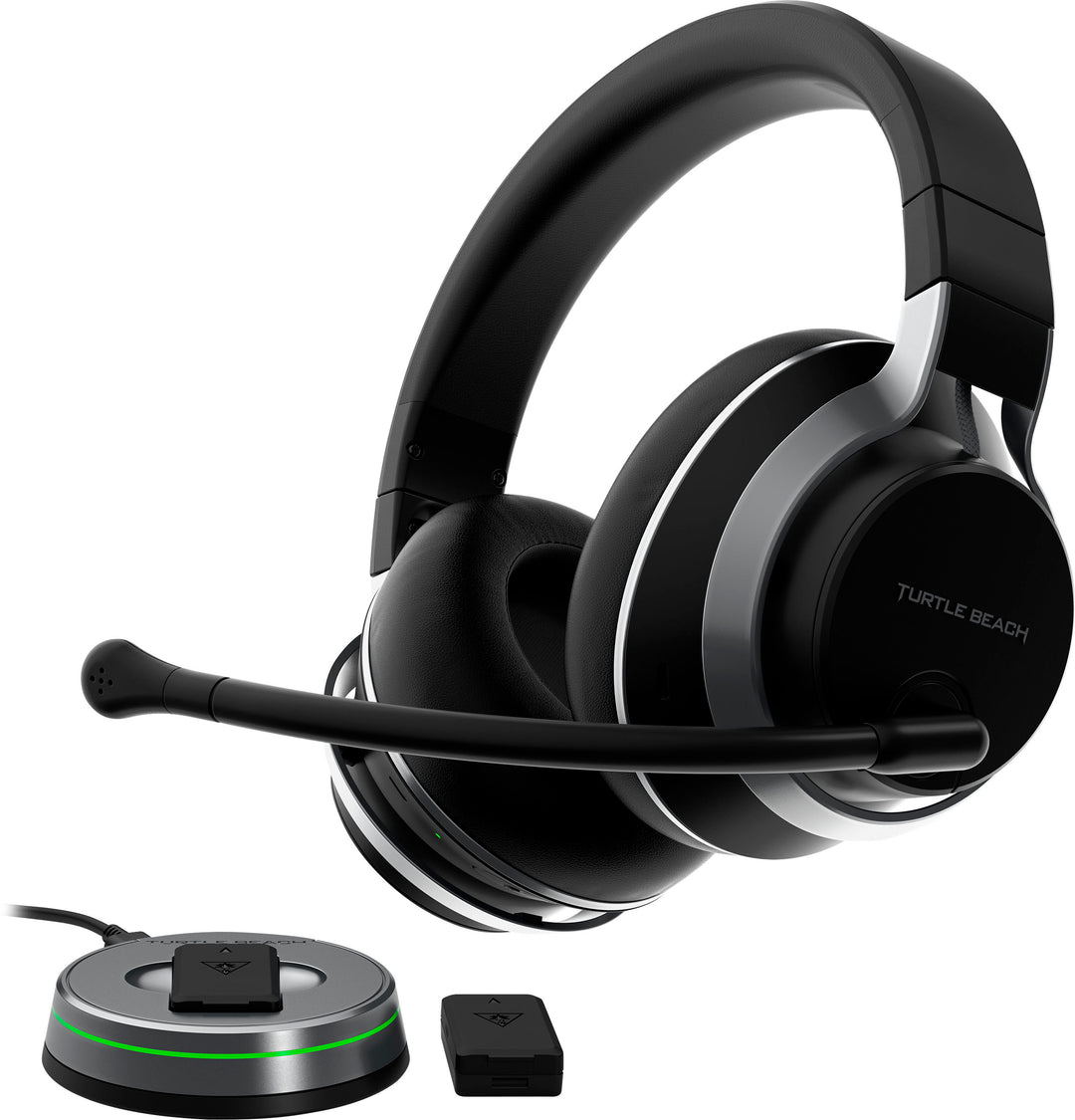 Turtle Beach - Stealth Pro Multiplatform Wireless Noise-Cancelling Gaming Headset for Xbox, PS5, PS4, Switch, and PC - Dual Batteries - Black_0