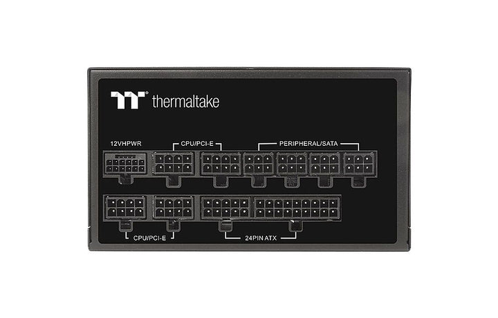 Thermaltake - Toughpower GF3 1200W 80+ Gold PCIe Gen 5 ATX 3.0 Fully Modular Power Supply - Black_5