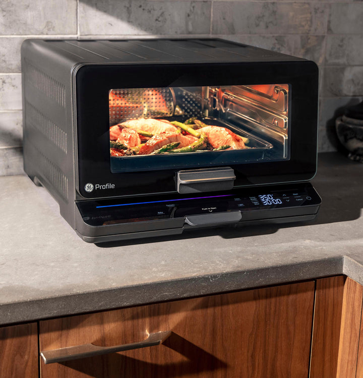 GE Profile - Smart Oven with No Preheat, Air Fry and Built-in WiFi - Black_9