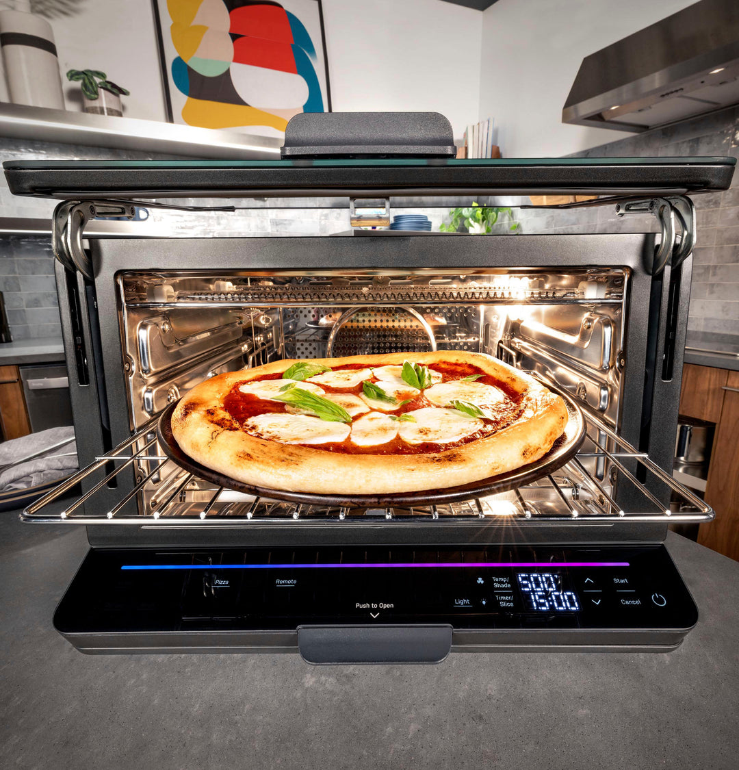 GE Profile - Smart Oven with No Preheat, Air Fry and Built-in WiFi - Black_10