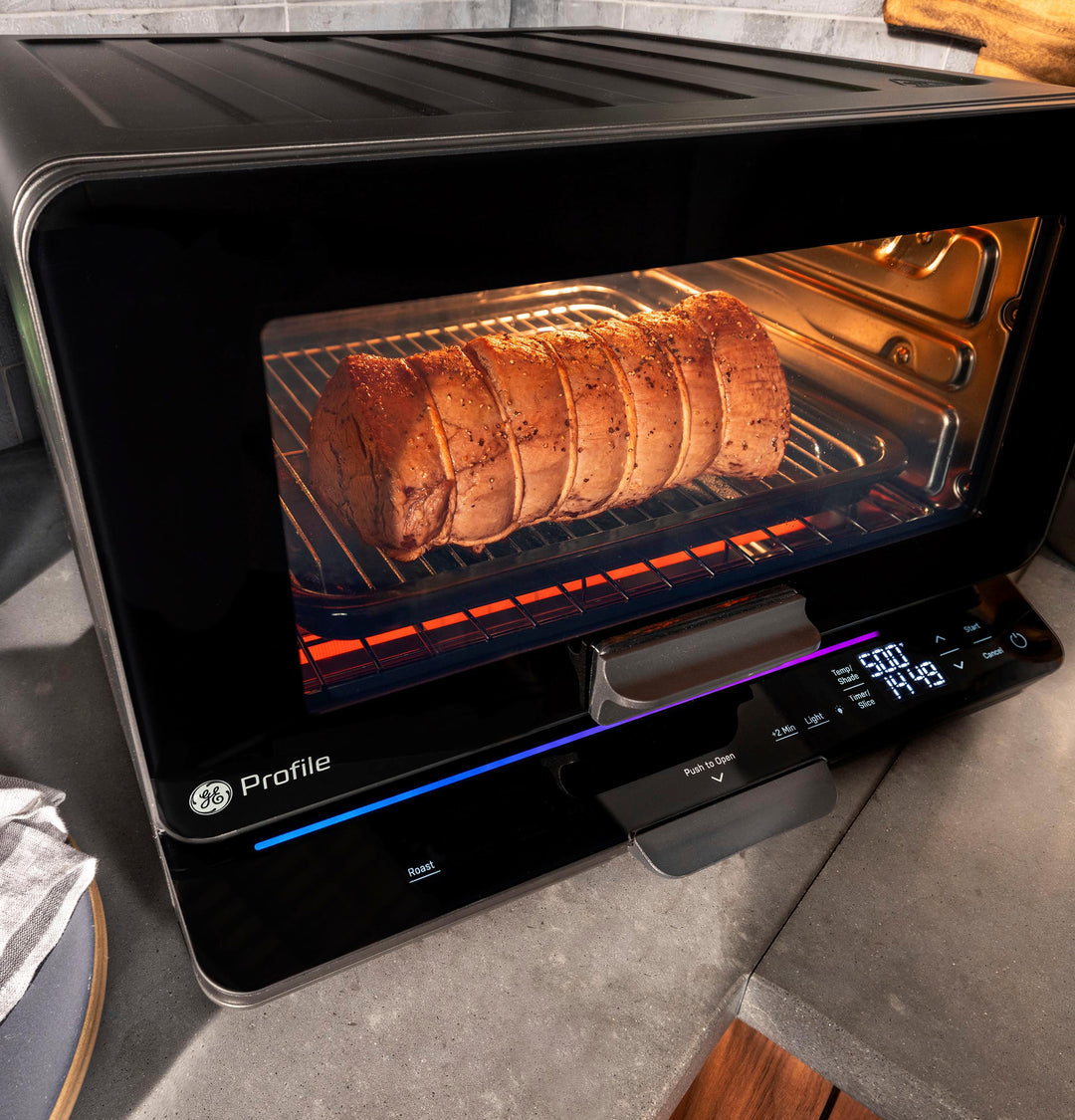 GE Profile - Smart Oven with No Preheat, Air Fry and Built-in WiFi - Black_8