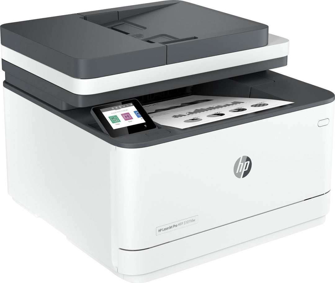 HP - LaserJet Pro MFP 3101fdw Wireless Black-and-White All-in-One Laser Printer_2