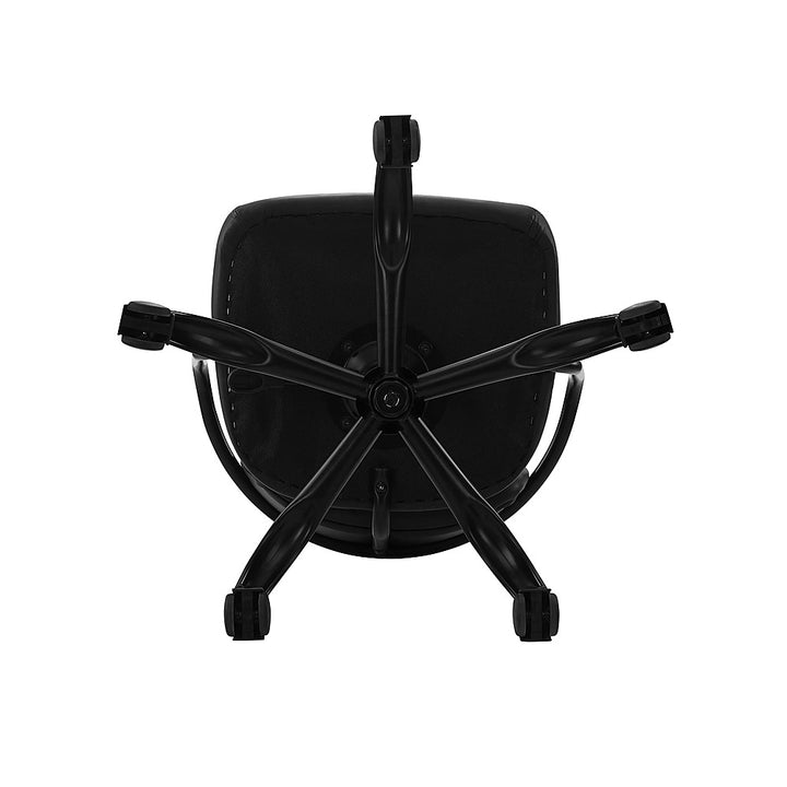 Walker Edison - Modern Office Chair with Arms - Black_8