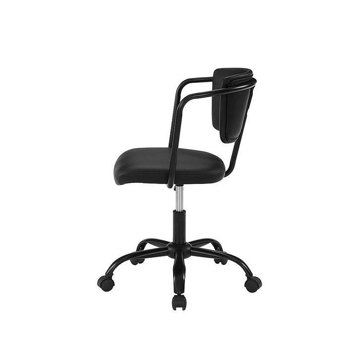 Walker Edison - Modern Office Chair with Arms - Black_6