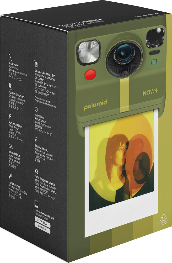 Polaroid - Now+ Instant Film Camera Generation 2 - Forest Green_5